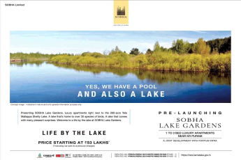 Pre-Launching Sobha Lake Gardens in Bangalore